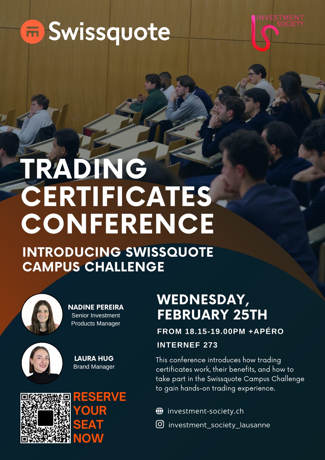 Trading Certificates Conference with Swissquote